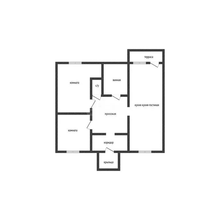 Дом в Строитель, коттеджный посёлок Крапивенский-3 (87 м) - Фото 1