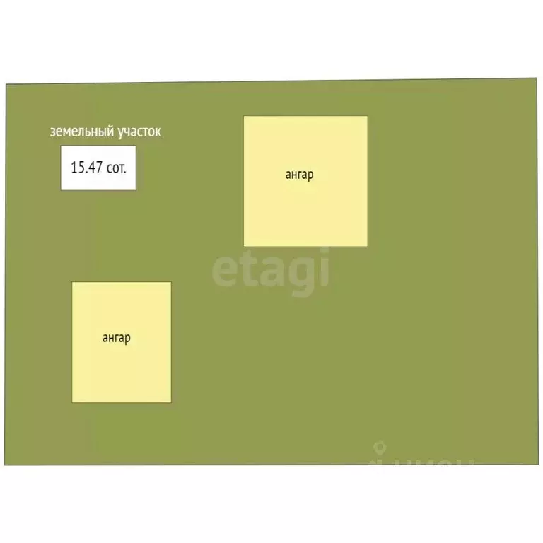 Склад в Тюменская область, Ярковский район, с. Дубровное Новая ул., ... - Фото 1