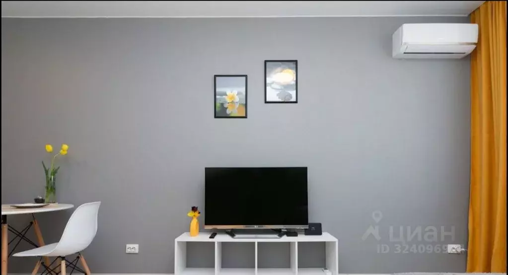 Студия Тюменская область, Тюмень ул. Алматинская, 6 (26.0 м) - Фото 2