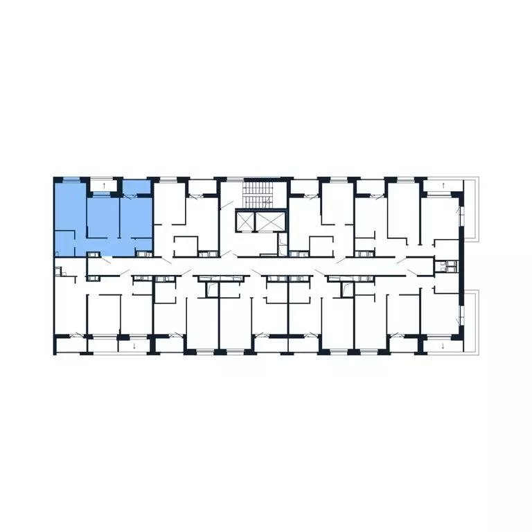 2-комнатная квартира: Новоселье, Центральная улица, 30к1 (47.2 м) - Фото 2