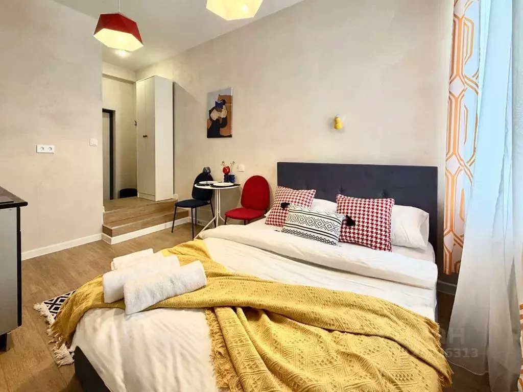 Студия Москва Новая Басманная ул., 35С1 (20.0 м) - Фото 1