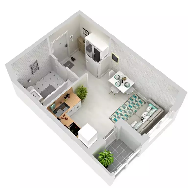 1-комнатная квартира: Ижевск, Воткинское шоссе, 83к2 (31.4 м) - Фото 1