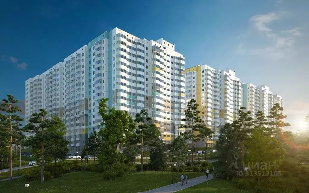 3-к кв. Красноярский край, Красноярск ул. Елены Стасовой, 48Е (80.27 ... - Фото 1
