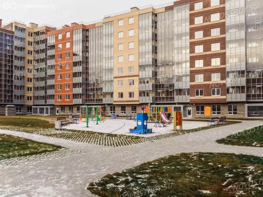 1-комнатная квартира: Колпино, Павловская улица, 57 (40.06 м) - Фото 0