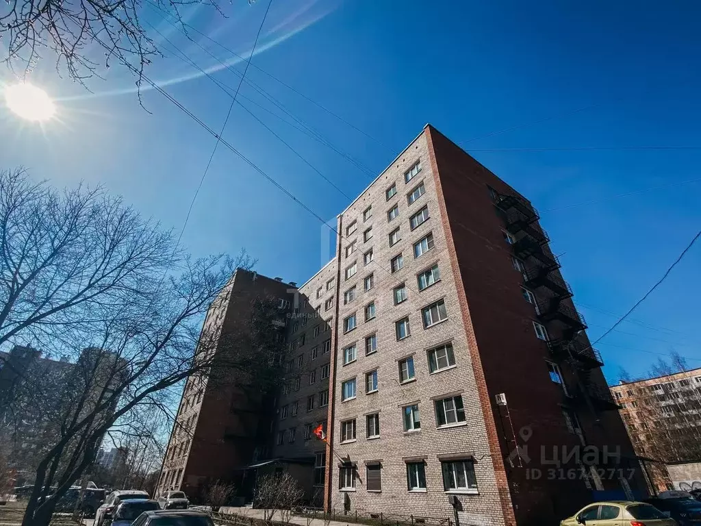Комната Санкт-Петербург просп. Луначарского, 96К2 (13.0 м) - Фото 0