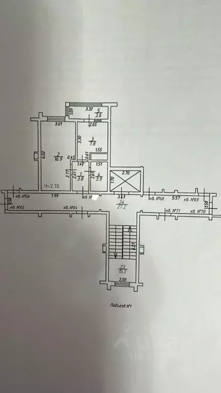 1-к кв. Краснодарский край, Анапа Парковая ул., 64Ак4 (36.0 м) - Фото 2