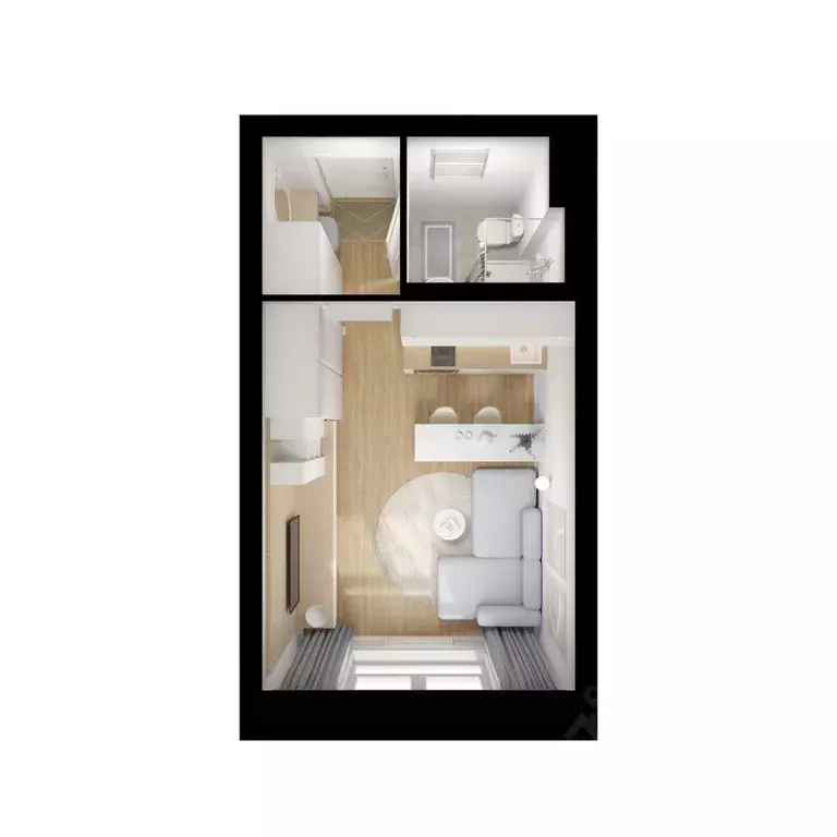 Студия Ярославская область, Ярославль Волга Парк жилой комплекс, 1В ... - Фото 2