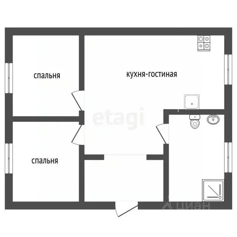 Дом в Ярославская область, Рыбинский муниципальный округ, Судоверфское ... - Фото 1