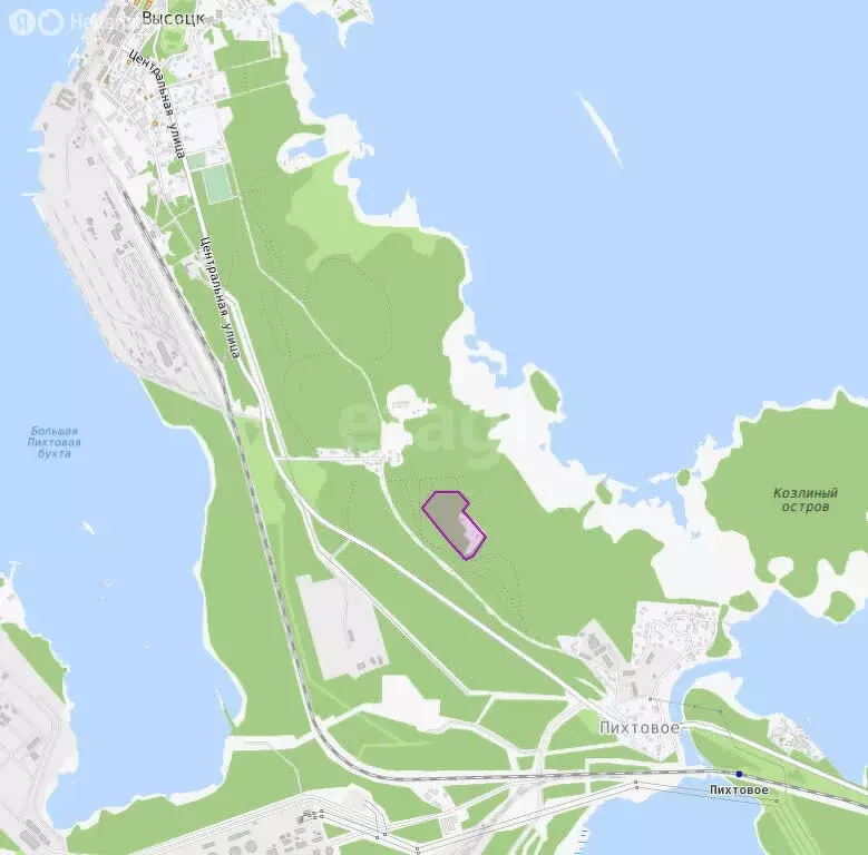 Участок в Выборгский район, Высоцк (39800 м) - Фото 0