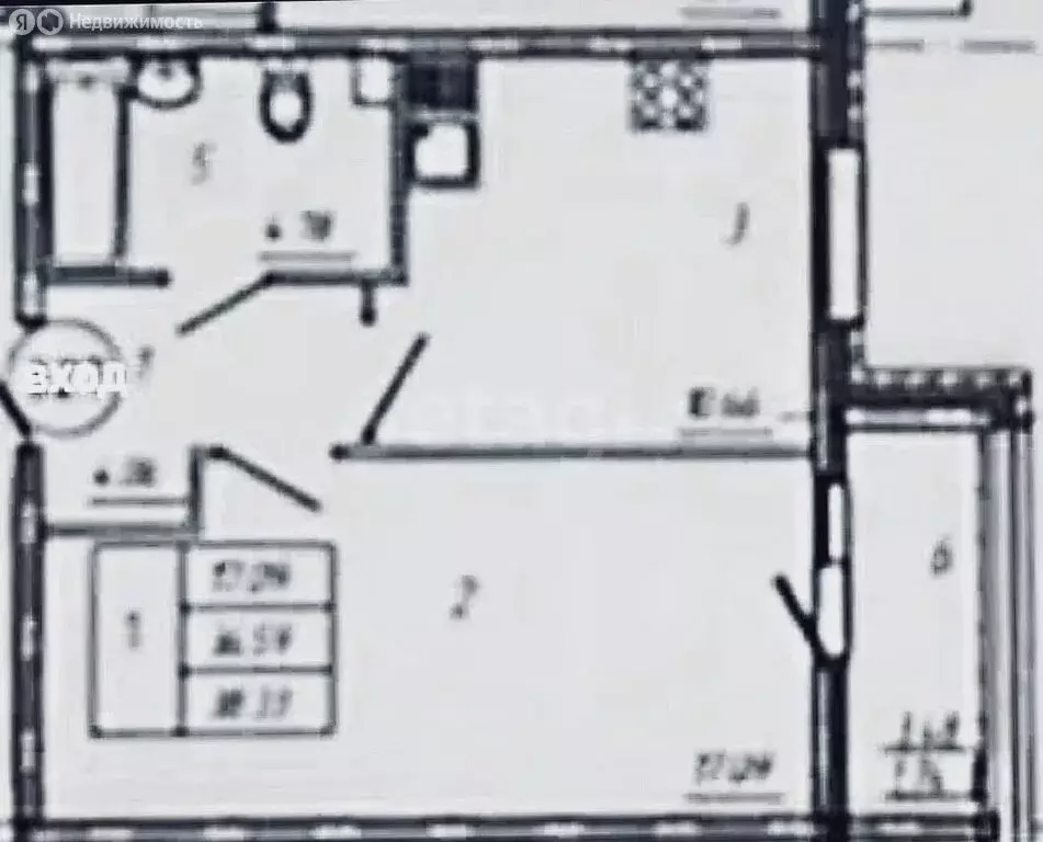 1-комнатная квартира: Ульяновск, проспект Созидателей, 114/2к1 (36.6 ... - Фото 1