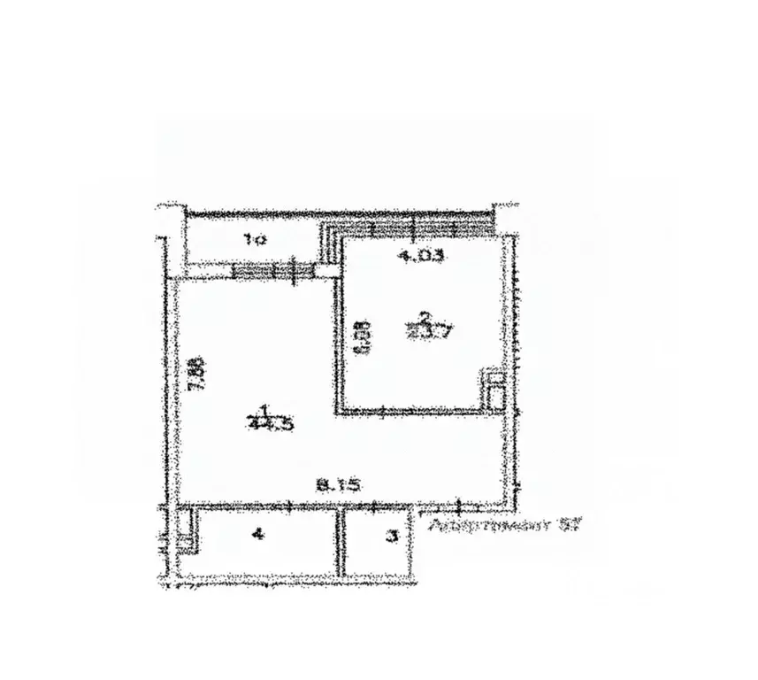2-к кв. Москва 1-й Смоленский пер., 21 (82.0 м) - Фото 2