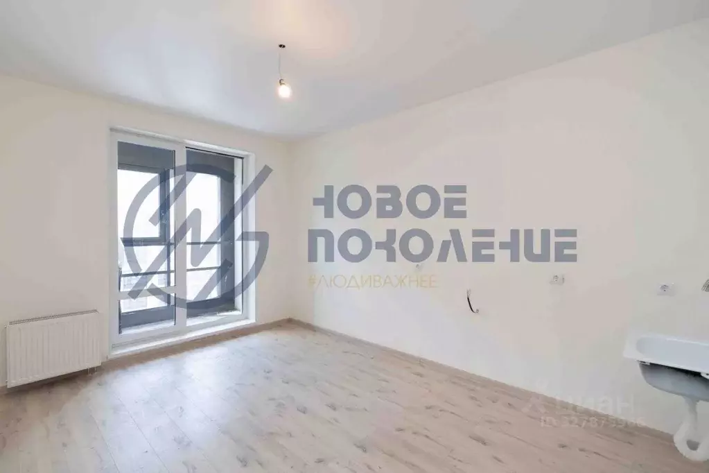 Студия Омская область, Омск Волгоградская ул., 53 (23.4 м) - Фото 2