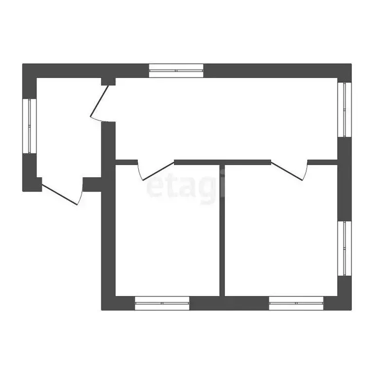 Дом в Челябинская область, Южноуральск (30 м) - Фото 1