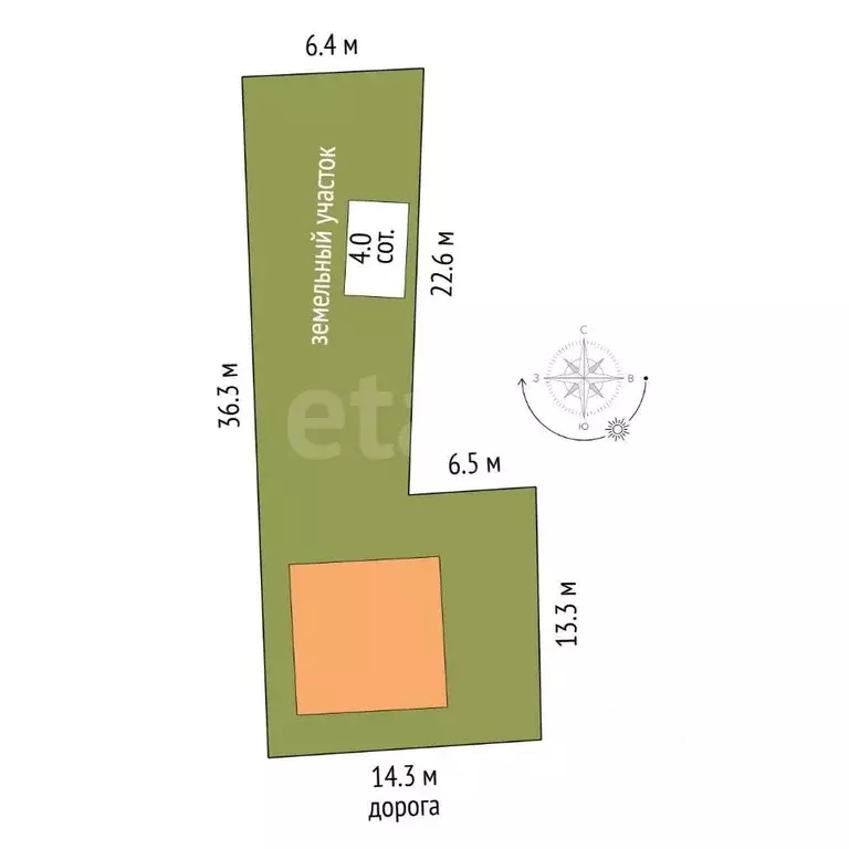 Дом в Ростовская область, Азовский район, Елизаветинское с/пос, ... - Фото 1