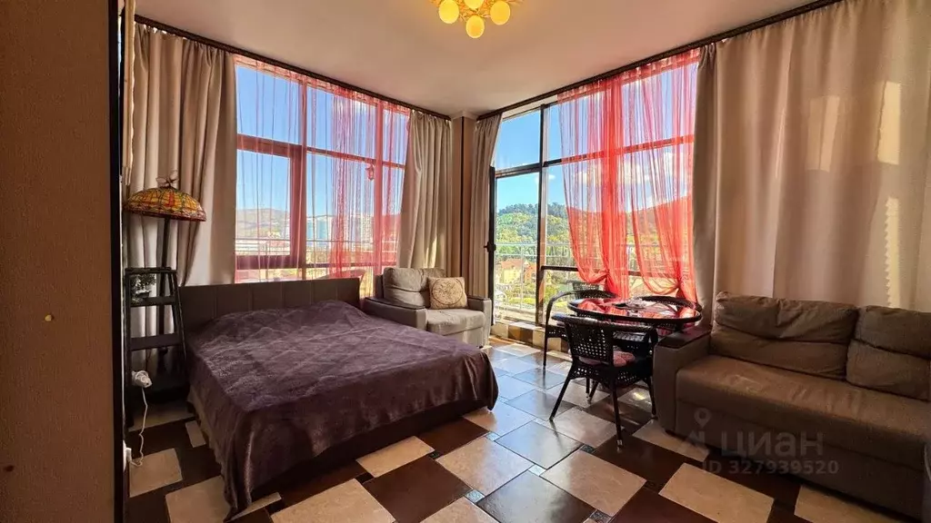 Свободной планировки кв. Краснодарский край, Сочи ул. Просвещения, 148 ... - Фото 2