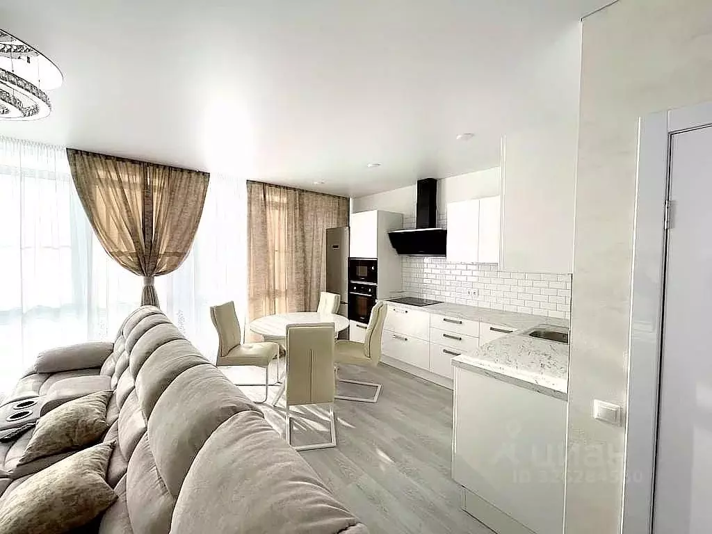 2-к кв. Краснодарский край, Сочи Пластунская ул., 123Ак3 (75.0 м) - Фото 1