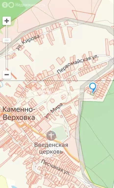 Участок в Каширский район, Каменно-Верховское сельское поселение, село ... - Фото 0