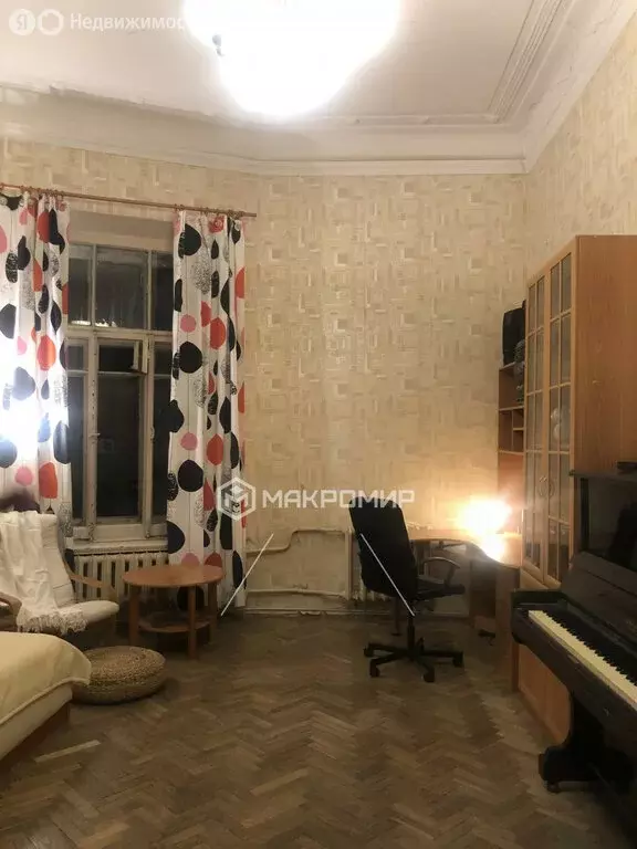 1к в 5-комнатной квартире (25.5 м) - Фото 2