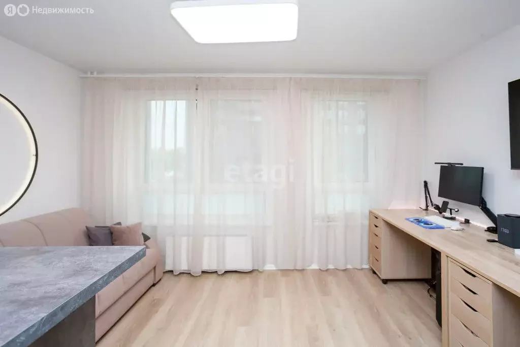 Квартира-студия: Тюмень, Полевая улица, 117к6 (29 м) - Фото 1