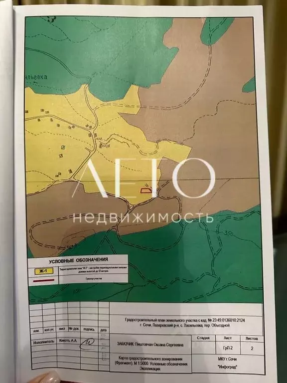 Участок в Краснодарский край, Сочи городской округ, с. Васильевка пер. ... - Фото 1
