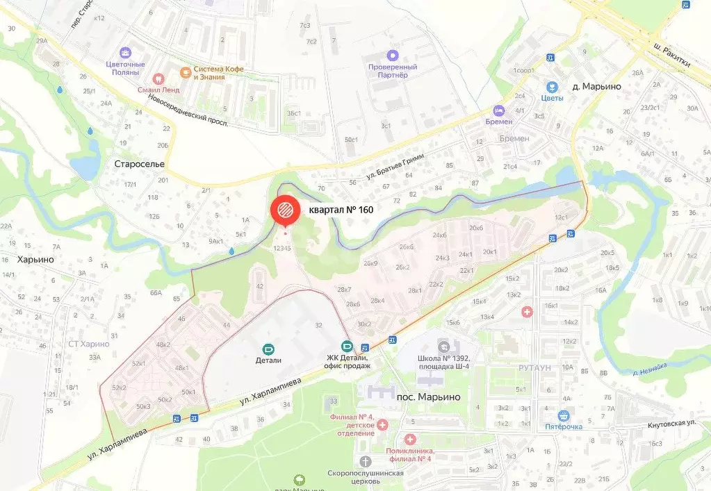 Участок в Москва № 160 кв-л,  (6.13 сот.) - Фото 1