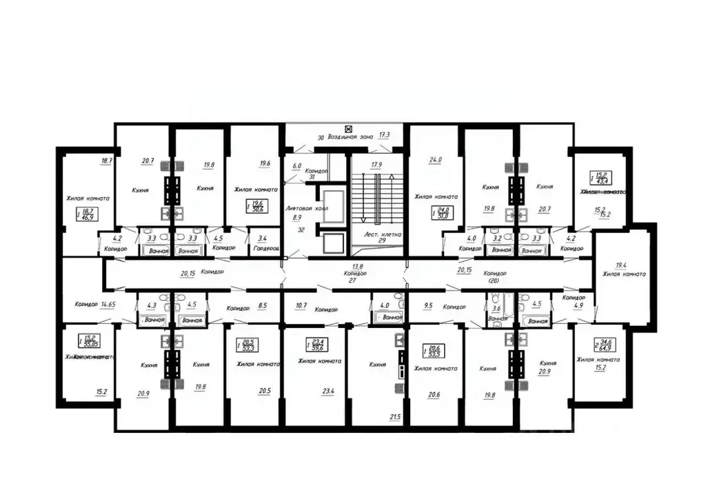 1-к кв. Ставропольский край, Ессентуки  (53.3 м) - Фото 2