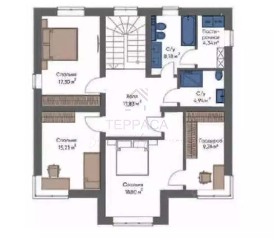 Дом в Санкт-Петербург, Санкт-Петербург, Павловск Звериницкая ул. (212 ... - Фото 2
