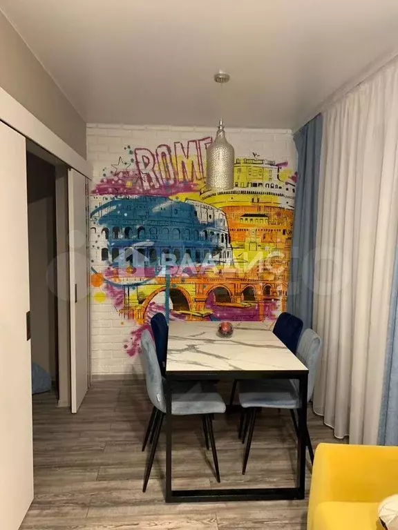 Квартира-студия, 44 м, 1/3 эт. - Фото 1