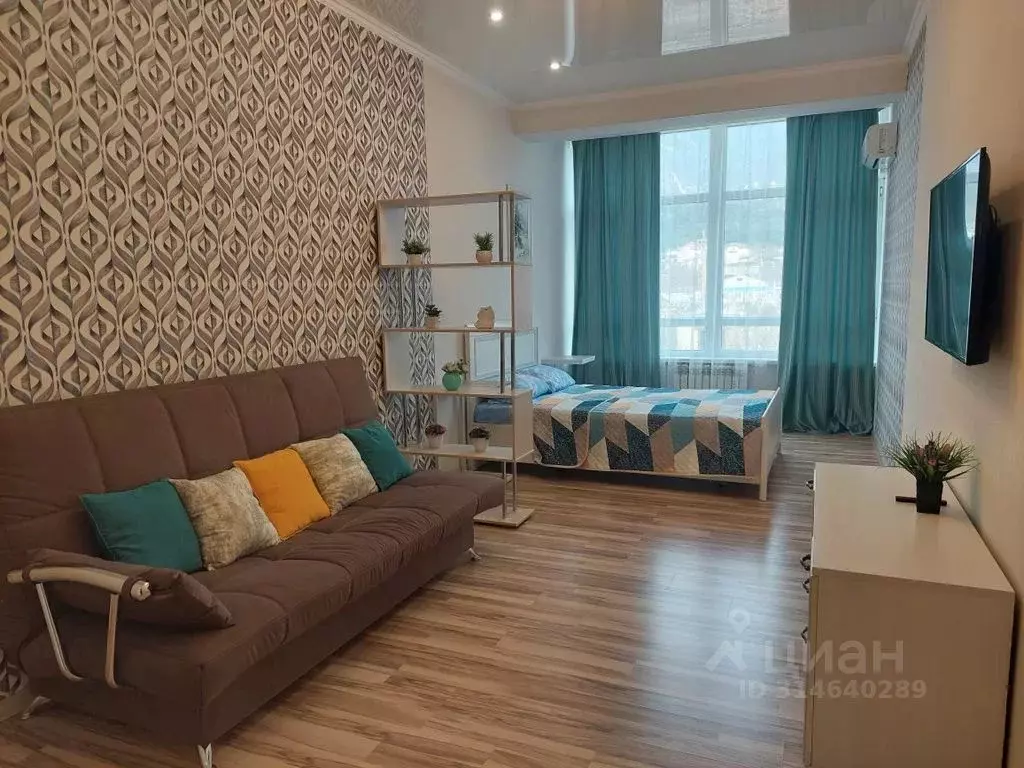 1-к кв. Краснодарский край, Геленджик Курортная ул., 14А (50.0 м) - Фото 1