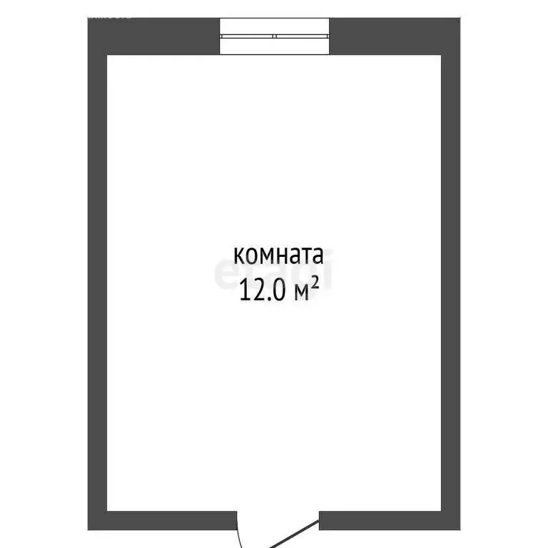 1к в -комнатной квартире (10 м) - Фото 1