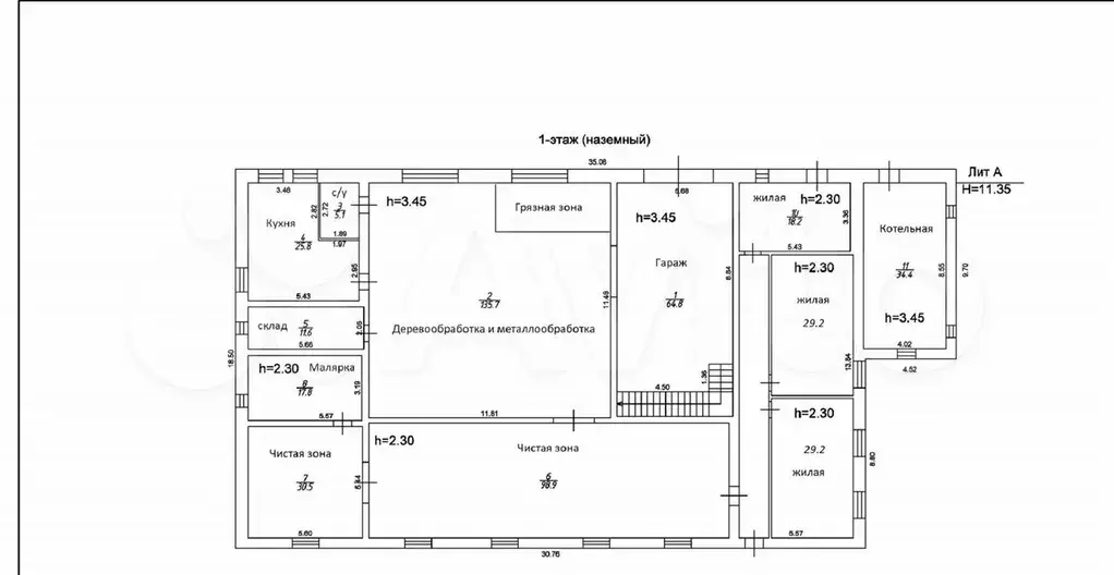 Продам помещение свободного назначения, 1500 м - Фото 0