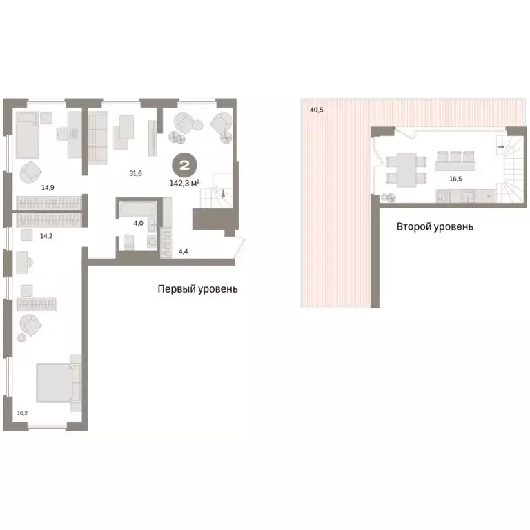 2-комнатная квартира: Екатеринбург, улица Советских Женщин (142.3 м) - Фото 2