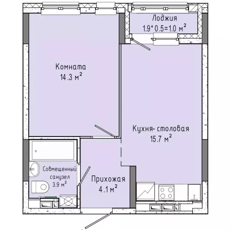 1-к кв. Удмуртия, Ижевск Карлутский жилрайон, 3-й мкр, Скандинавия ... - Фото 0