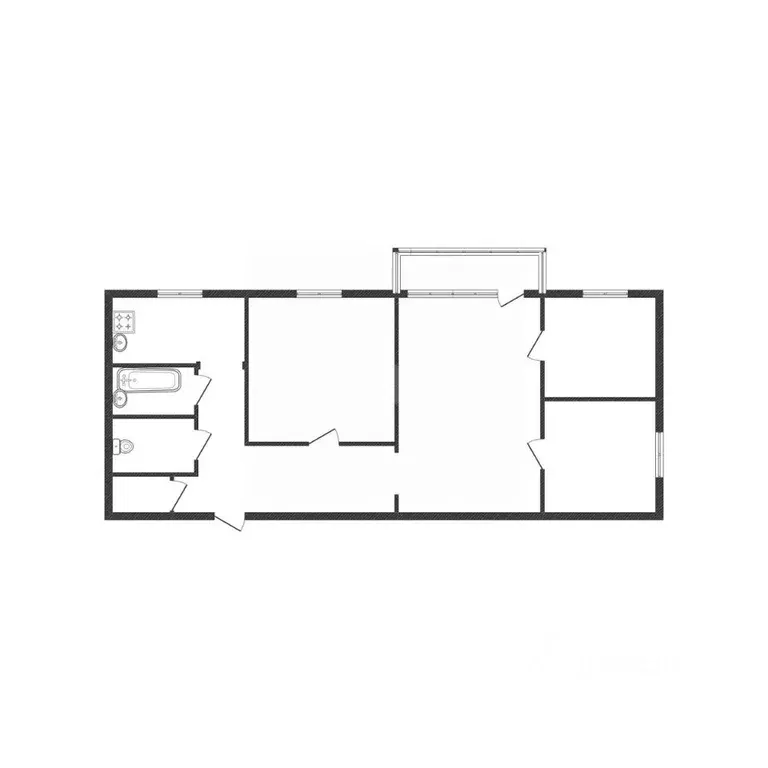 4-к кв. Смоленская область, Смоленский муниципальный округ, д. ... - Фото 2