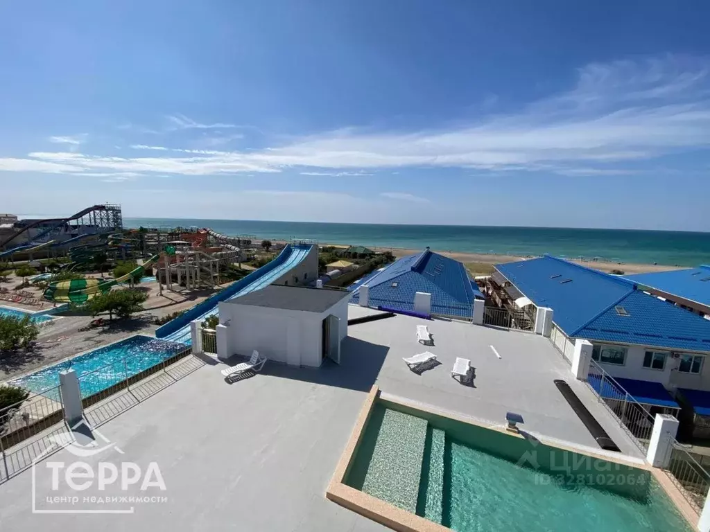 Свободной планировки кв. Крым, Сакский район, Лесновское с/пос, с. ... - Фото 1