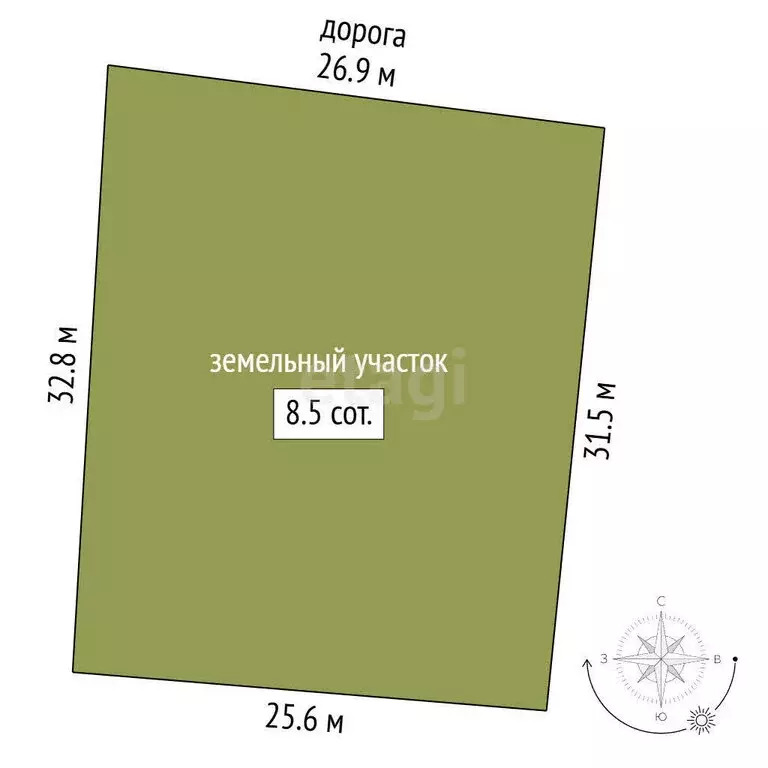 Участок в Якутск, микрорайон Марха, Зернистый переулок (8.47 м) - Фото 1