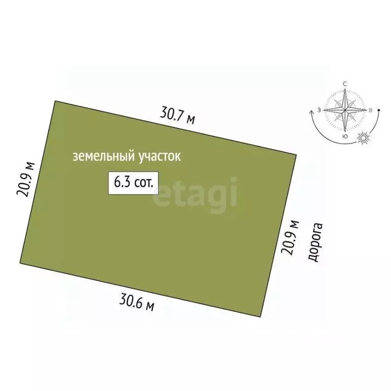 Участок в Самарская область, Самара Орловский мкр,  (6.5 сот.) - Фото 2