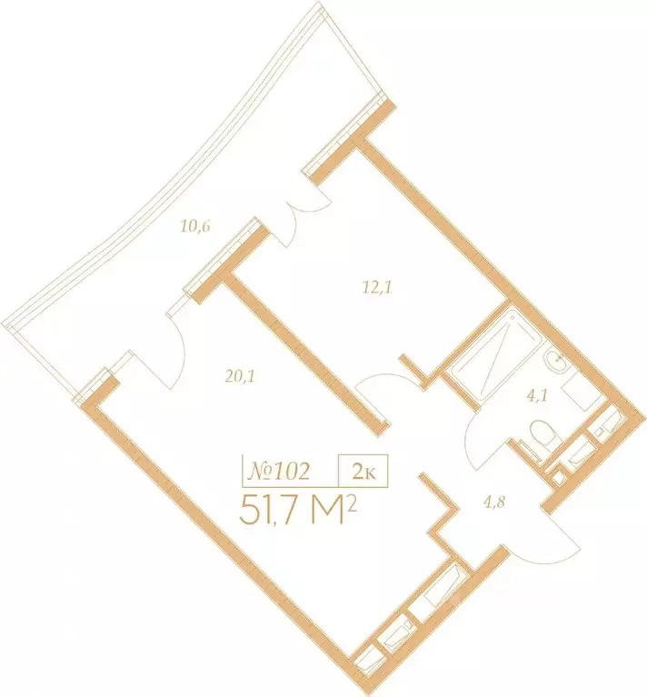 2-к кв. Краснодарский край, Анапа Гостиничный Комплекс Морелло тер.,  ... - Фото 0