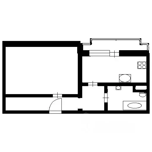 1-к кв. Санкт-Петербург Парашютная ул., 61к1 (33.1 м) - Фото 2