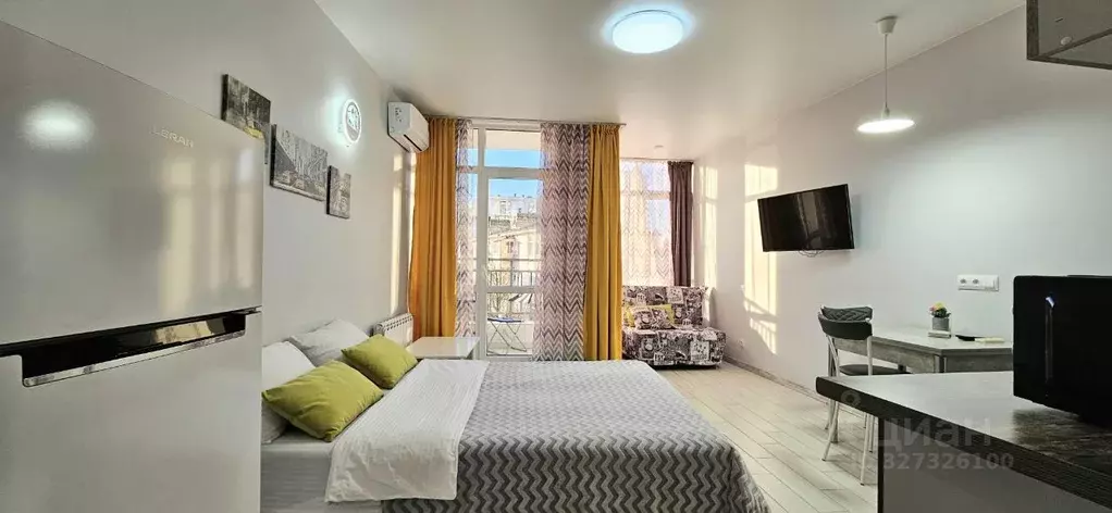 Студия Краснодарский край, Сочи Светлана мкр, ул. Депутатская, 10 ... - Фото 0