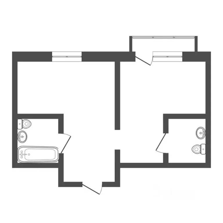 1-к кв. Тюменская область, Тюмень ул. Василия Подшибякина, 15 (39.2 м) - Фото 2