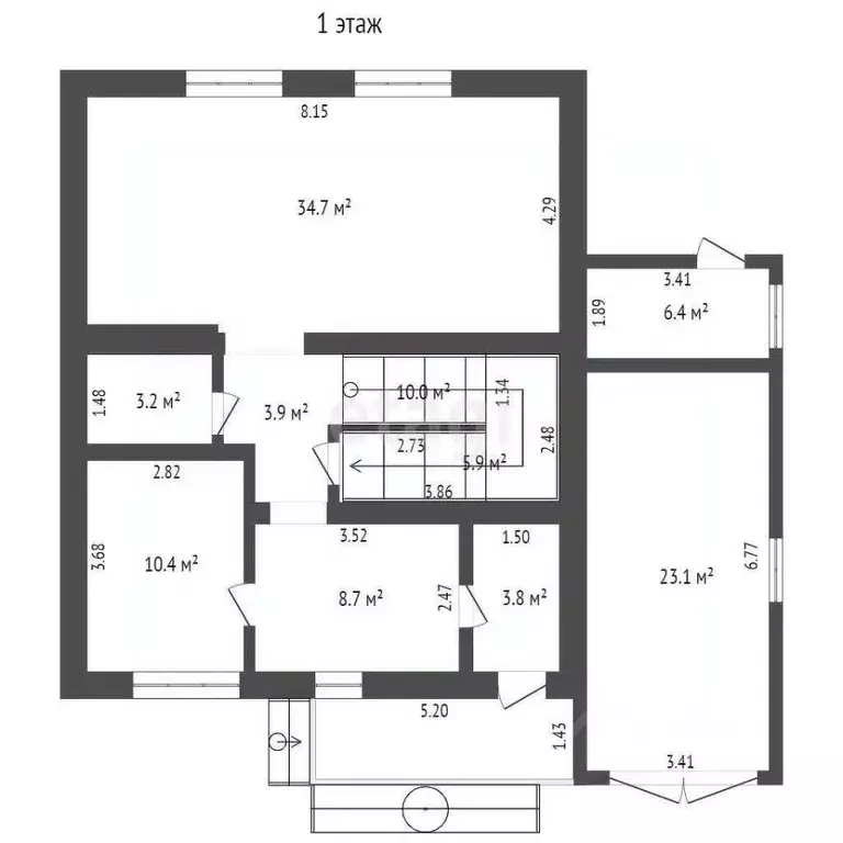 Дом в Тюменская область, Тюмень проезд 7-й Слободской (177 м) - Фото 2