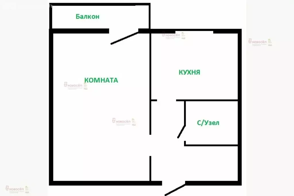 1-комнатная квартира: Екатеринбург, Белоярская улица, 27 (30 м) - Фото 0
