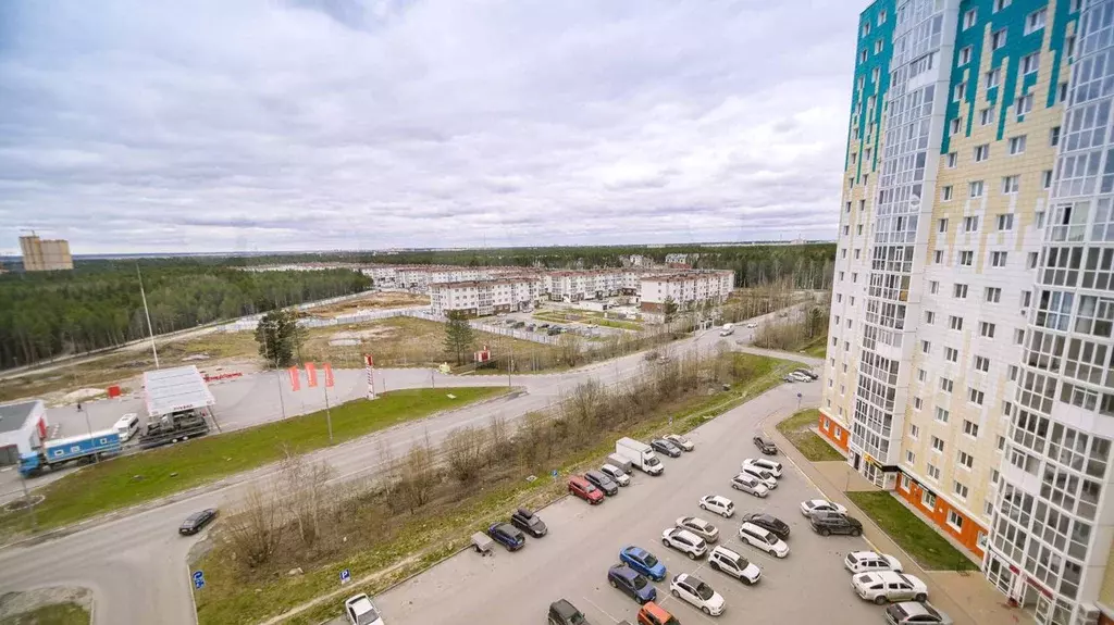 1-к. квартира, 36 м, 9/18 эт. - Фото 1
