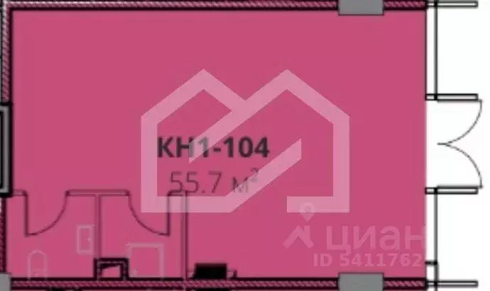 Торговая площадь в Москва ул. Гастелло, 30 (56 м) - Фото 2