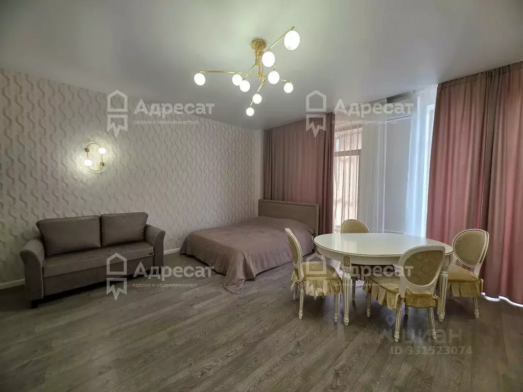 Студия Волгоградская область, Волгоград Бакинская ул., 2А (43.0 м) - Фото 2