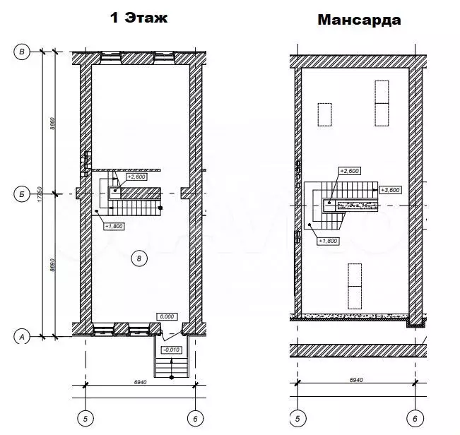 Своб. планировка, 180,6 м, 1/1 эт. - Фото 0