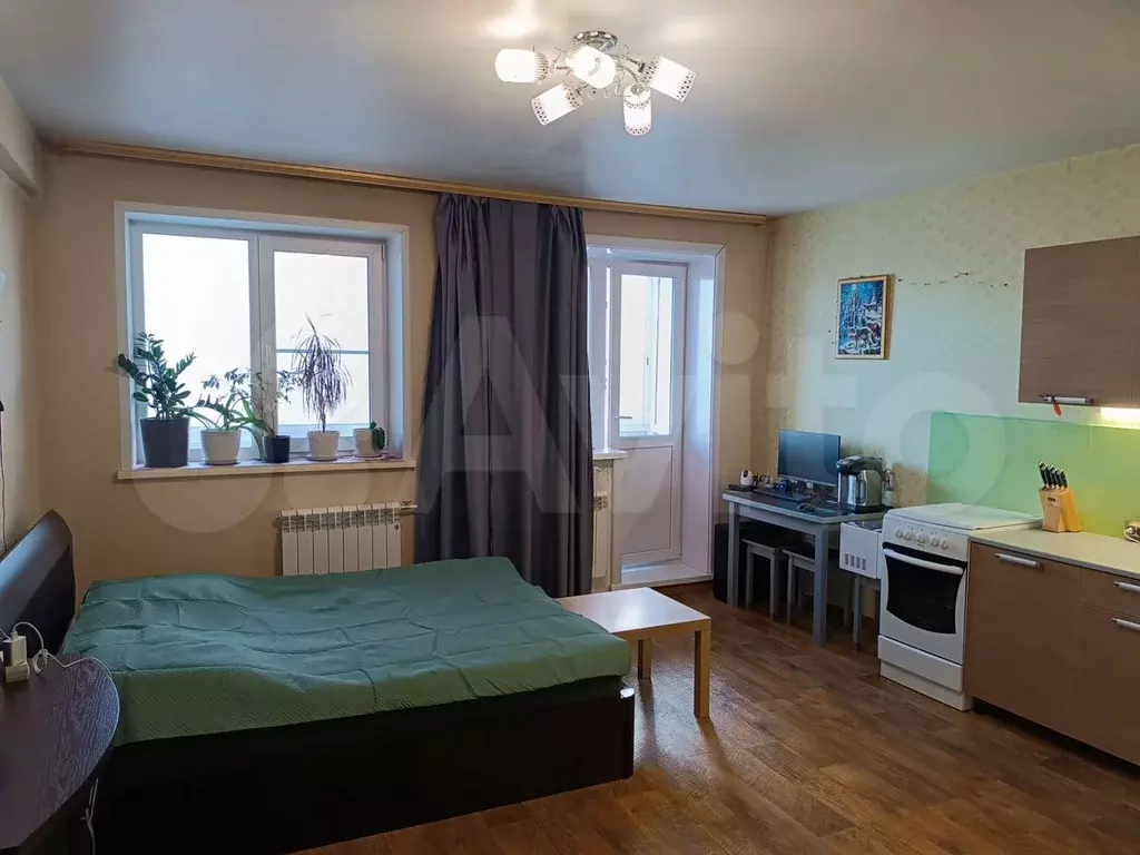 Квартира-студия, 29,5 м, 5/5 эт. - Фото 1