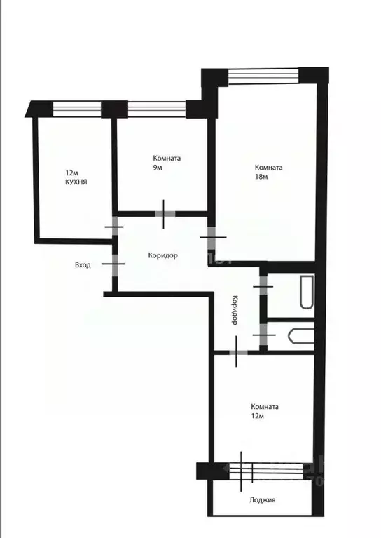 3-к кв. Московская область, Раменский муниципальный округ, с. ... - Фото 2