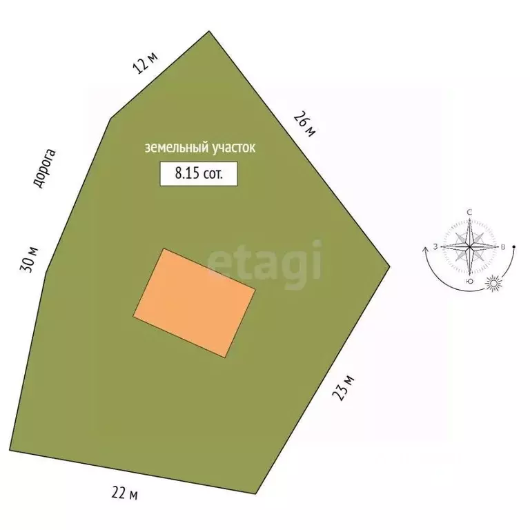 Дом в Московская область, Клин городской округ, д. Ковылино  (35 м) - Фото 1